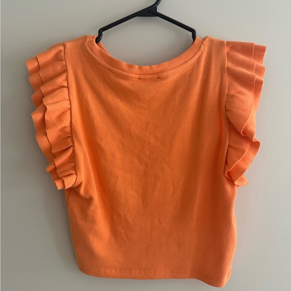 Zara ruffle sleeved tee - Picture 3 of 3